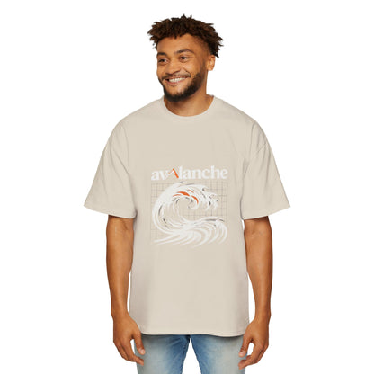 Avalanche Wave Grid Oversized Tee