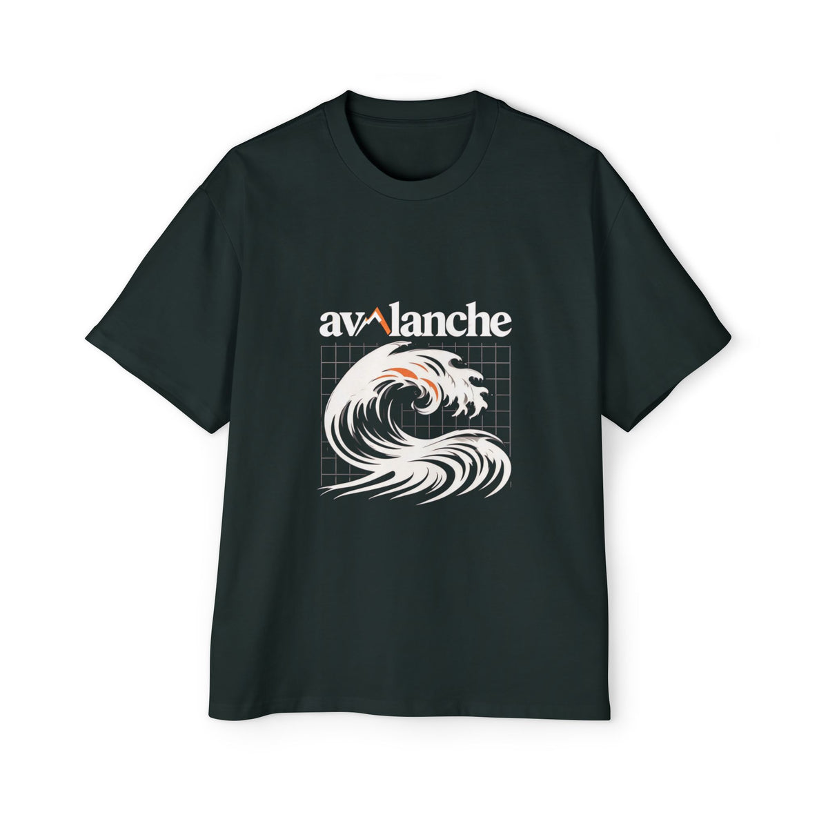 Avalanche Wave Grid Oversized Tee