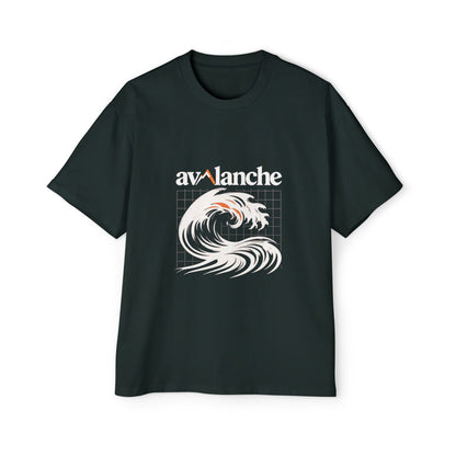 Avalanche Wave Grid Oversized Tee