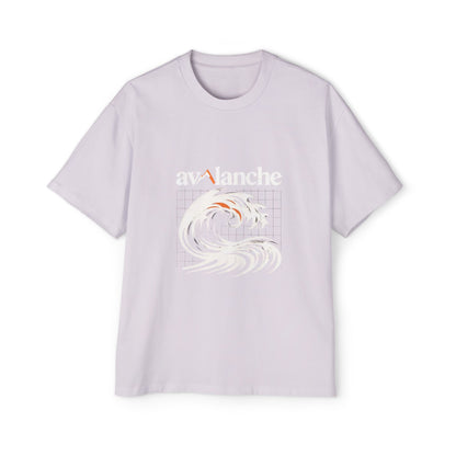 Avalanche Wave Grid Oversized Tee