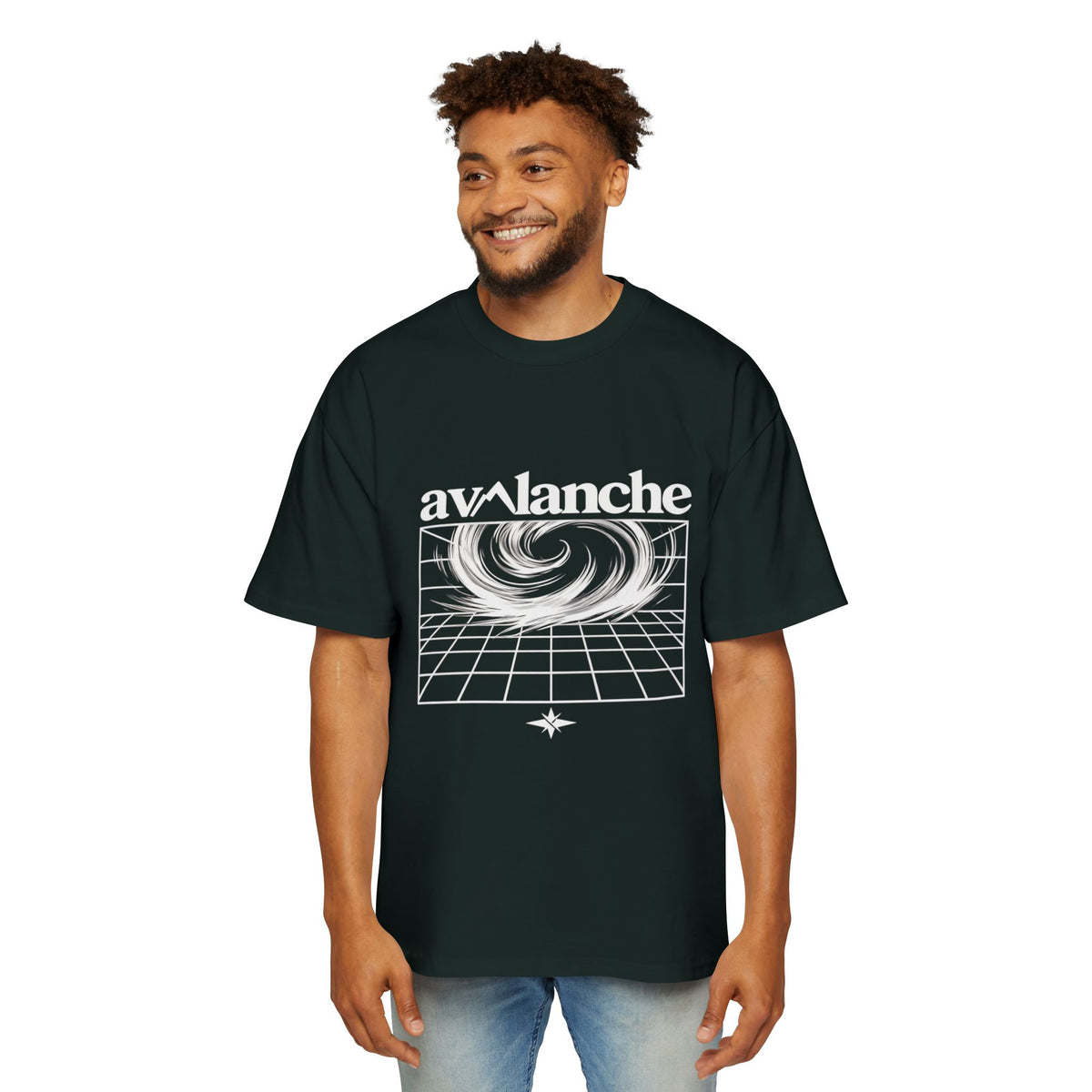 Avalanche Vortex Grid Tee