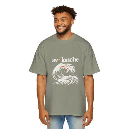 Avalanche Wave Grid Oversized Tee