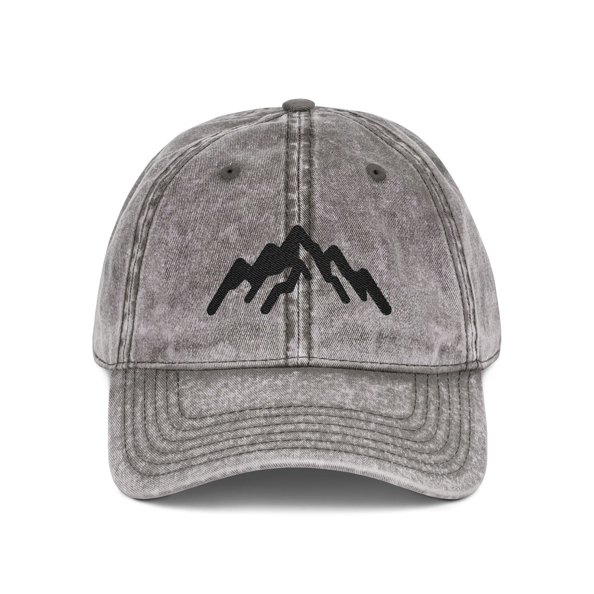 Vintage Embroidered Mountain Cap