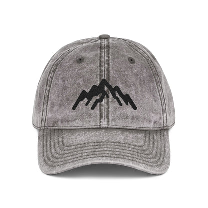 Vintage Embroidered Mountain Cap