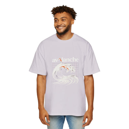 Avalanche Wave Grid Oversized Tee