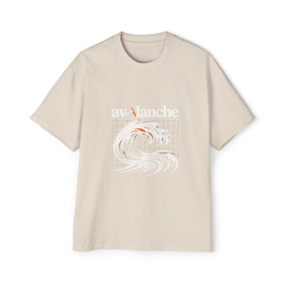 Avalanche Wave Grid Oversized Tee