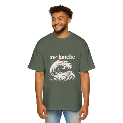 Avalanche Wave Grid Oversized Tee