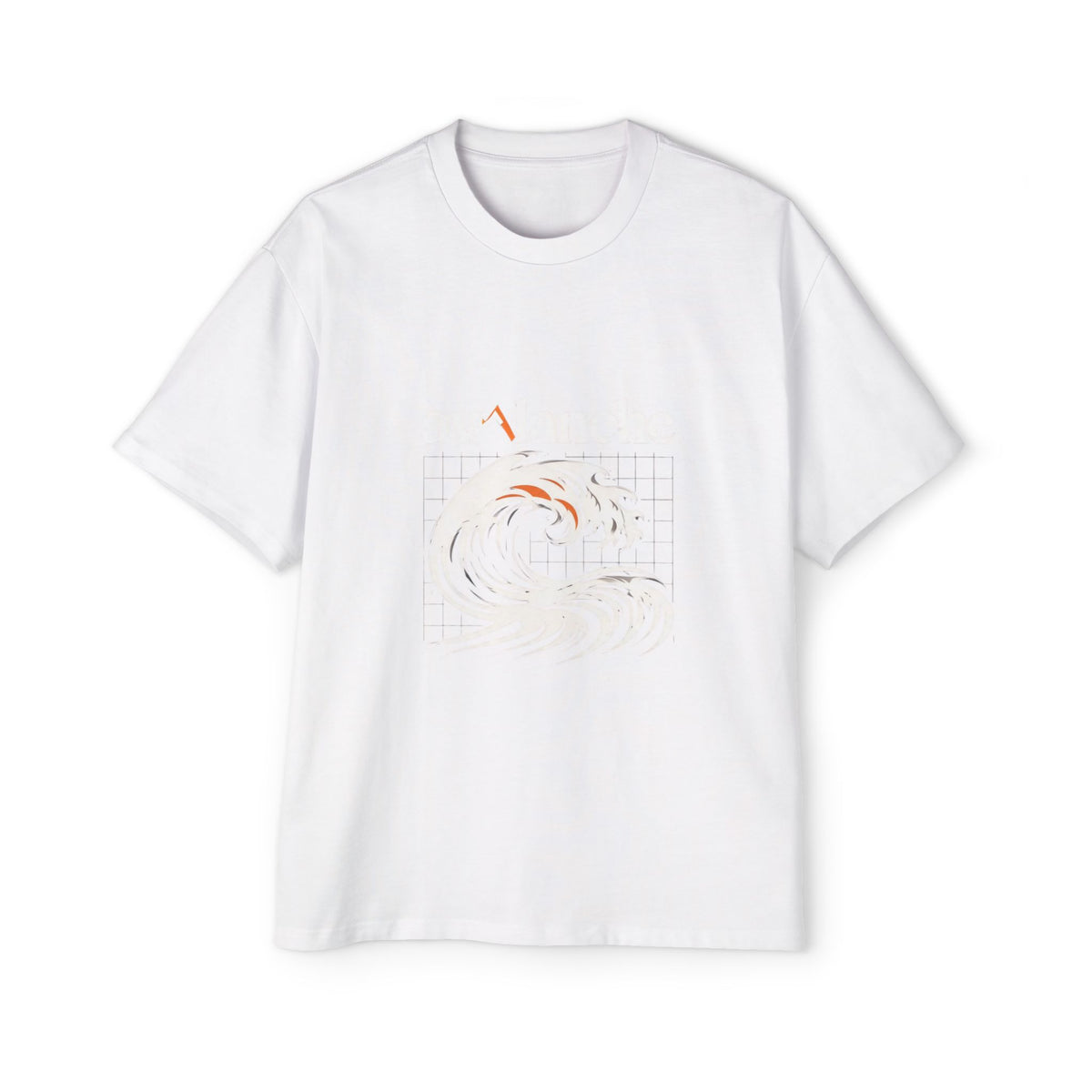 Avalanche Wave Grid Oversized Tee