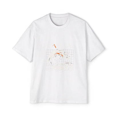 Avalanche Wave Grid Oversized Tee